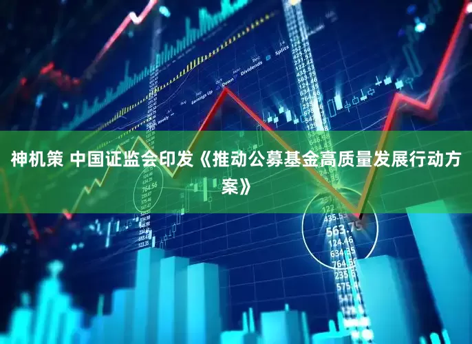 神机策 中国证监会印发《推动公募基金高质量发展行动方案》