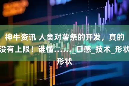 神牛资讯 人类对薯条的开发，真的没有上限！谁懂……_口感_技术_形状