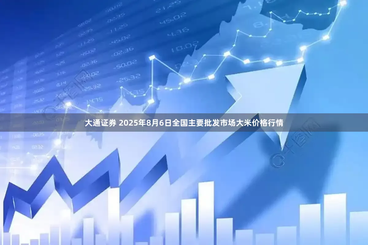 大通证券 2025年8月6日全国主要批发市场大米价格行情