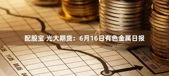 配股宝 光大期货：6月16日有色金属日报
